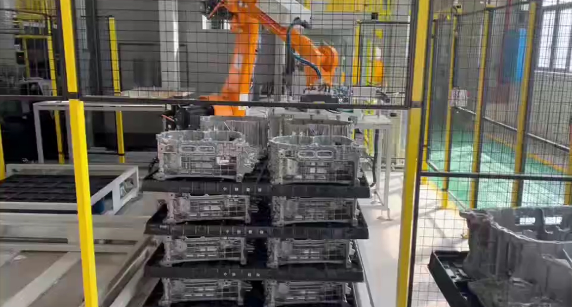 全自动机加工自动生产线